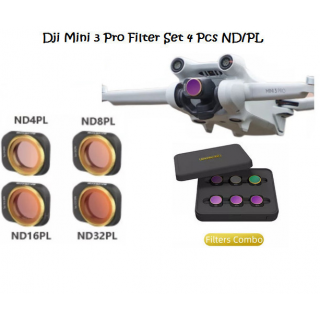 Dji Mini 3 Pro Filter ND/PL 4 Set - ND4/PL - ND8/PL - ND16/PL - N32/PL
